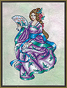 Cross Stitching Art - Oriental Dreams THUMBNAIL