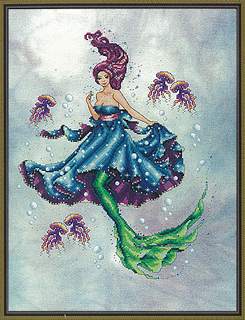 Cross Stitching Art - The Sea Maiden MAIN
