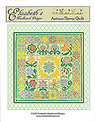 Elizabeth's Designs - Antique Flower Quilt THUMBNAIL