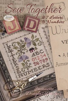 Jeannette Douglas Designs - Sew Together #7 Letters & Numbers MAIN