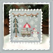 Country Cottage Needleworks - Snow Village 11 - Snow Cone Cart THUMBNAIL