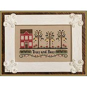 Country Cottage Needleworks - Trees and Bees THUMBNAIL
