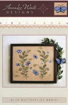 Annalee Waite Designs - Blue Butterflies MAIN