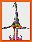 Susanamm Cross Stitch - Witch Feet THUMBNAIL