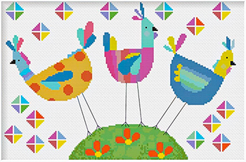 Susanamm Cross Stitch - Birdie MAIN