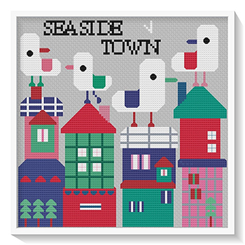 Susanamm Cross Stitch - Seaside Town MAIN