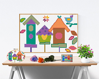 Susanamm Cross Stitch - Bird House MAIN