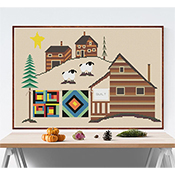 Susanamm Cross Stitch - Quilt Cabin THUMBNAIL
