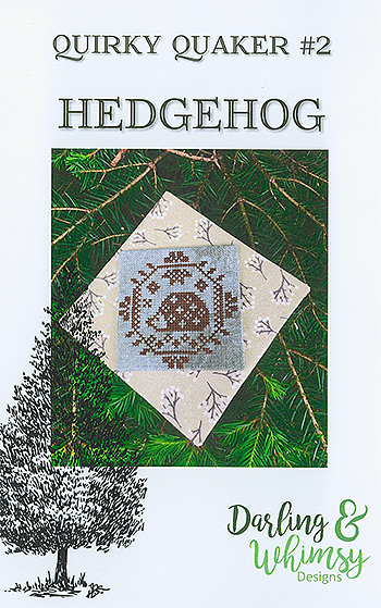 Darling & Whimsy Designs - Quirky Quaker #2 Hedgehog MAIN