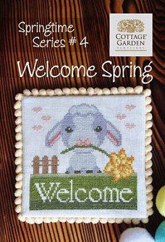 Cottage Garden Samplings - Springtime Series #4 - Welcome Spring MAIN