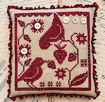 Luminous Fiber Arts - Gathering Berries MAIN