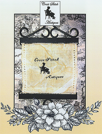 Cross Stitch Antiques - Antique Stitcher Silhouette MAIN