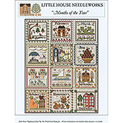 Little House Needleworks - Months of the Year THUMBNAIL