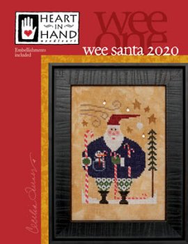 Heart In Hand Needleart - Wee One - Wee Santa 2020 MAIN