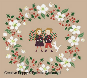 Perrette Samouiloff -  White Christmas Wreath MAIN