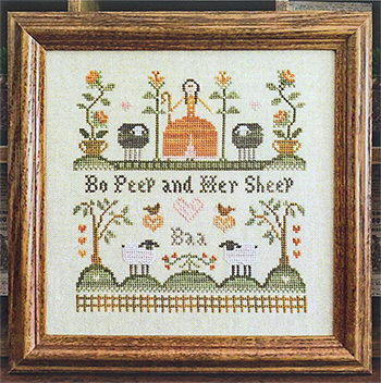 Little House Needleworks - Bo Peep and Her Sheep MAIN