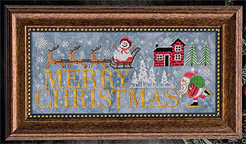 Cottage Garden Samplings - Merry Christmas MAIN