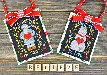 Annie Beez Folk Art - I Believe In Christmas MAIN