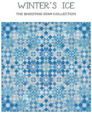 Carolyn Manning Designs - The Shooting Star Collection - Winter's Ice MAIN