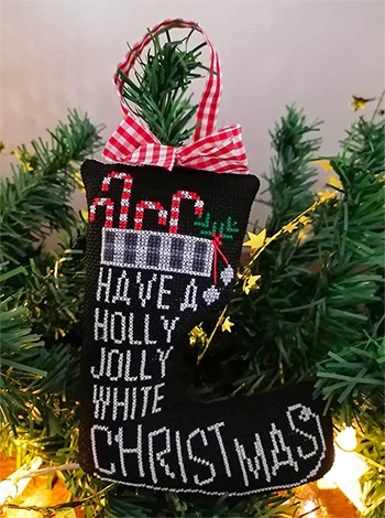 Twin Peak Primitives - Holly Jolly Christmas Series - Stocking MAIN