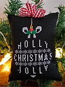 Twin Peak Primitives - Holly Jolly Christmas Series  - Ornament THUMBNAIL