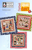 Heart in Hand Needleart - Christmas Square Dance 4 THUMBNAIL