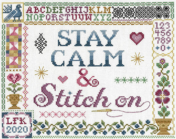 Imaginating - Stay Calm & Stitch On 3286 MAIN