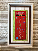 Needle Bling Designs - Porch Pillows - Merry Christmas THUMBNAIL