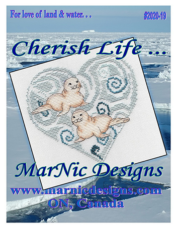 MarNic Designs - For Love of Land & Water - Cherish Life - Seal Pups MAIN