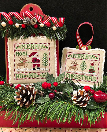 Scissor Tail Designs - Santa and Rudolph MAIN