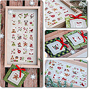 Madame Chantilly - Christmas Stamps THUMBNAIL