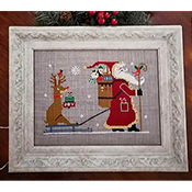 Twin Peak Primitives - Rudolph and Santa THUMBNAIL
