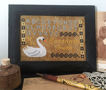 Darling & Whimsy Designs - Susannah Swan Sampler MAIN