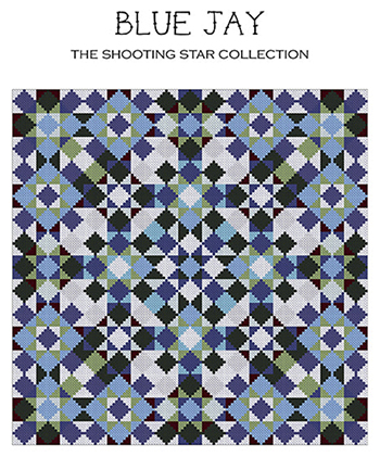Carolyn Manning Designs - The Shooting Star Collection - Blue Jay MAIN