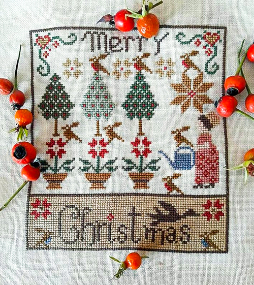 Nikyscreations Cross Stitch Chart Christmas Garden