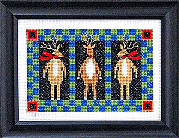 Bobbie G Designs -  Three Reindeer MAIN
