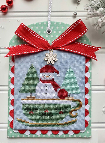 Luminous Fiber Arts - Christmas in the Kitchen - Tea MAIN