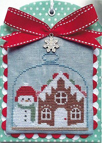 Luminous Fiber Arts - Christmas in the Kitchen - Gingerbread MAIN