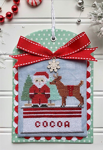 Luminous Fiber Arts - Christmas in the Kitchen - Cocoa MAIN
