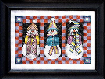Bobbie G Designs - Three Snowmen MAIN
