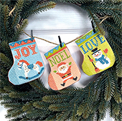 Tiny Modernist - Gift Stockings Bunting THUMBNAIL