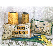 Romy's Creations - Happy Hanukkah Pillows THUMBNAIL