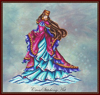 Cross Stitch Art - Anastasia MAIN