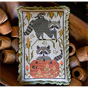 Plum Street Samplers - Raccoon Rabble THUMBNAIL