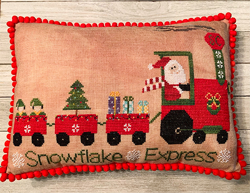 needle bling designs cross stitch snowflake express nbd-170 cross
