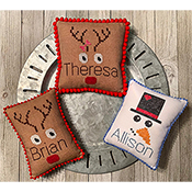 Needle Bling Designs - Frosty & Friends THUMBNAIL