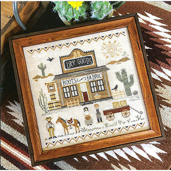 Little House Needleworks - Tumbleweeds 5 - Old West Dry Goods MAIN