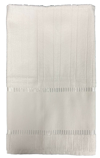 Bella Hand Towel - White MAIN