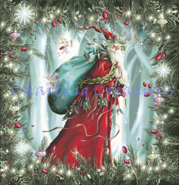 Charting Creations - Forest Spirit Santa MAIN