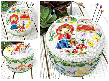 Tiny Modernist - Little Red Ridinghood - Fairytale Pin Cushion MAIN